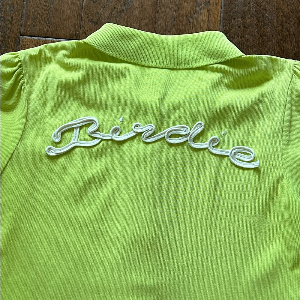 BIRDIES Golf Skort Polo by GIRLS GOLF Birdie Golf embroidery Size 4 - I think!